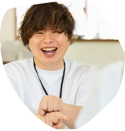 活動するお子さま